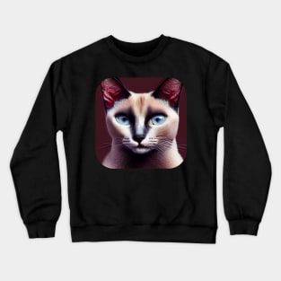Siamese cat Crewneck Sweatshirt